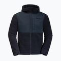 Hanorac pentru bărbați Jack Wolfskin Felslicht Hooded night blue 7