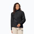 Hanorac pentru femei Jack Wolfskin High Curl black