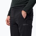 Pantaloni de trekking pentru bărbați Jack Wolfskin Glastal Winter black 5
