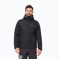 Jack Wolfskin jacheta de bărbați în jos Lapawa Ins Hoody negru