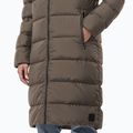 Palton de puf pentru femei Jack Wolfskin Frozen Palace cold coffee 4