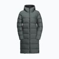 Palton de puf pentru femei Jack Wolfskin Frozen Palace slate green 6