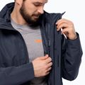 Jack Wolfskin jachetă de ploaie pentru bărbați Feldberg Luntal 3in1 albastru noapte 8