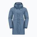 Palton de ploaie pentru femei Jack Wolfskin Cape West Coat elemental blue 7