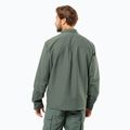 Tricou de trekking pentru bărbați Jack Wolfskin Barrier L/S hedge green 2