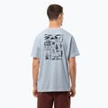 Tricou pentru bărbați Jack Wolfskin Discover soft blue 2