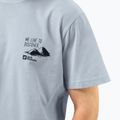 Tricou pentru bărbați Jack Wolfskin Discover soft blue 3