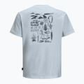 Tricou pentru bărbați Jack Wolfskin Discover soft blue 5