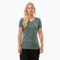 Tricou de trekking pentru femei Jack Wolfskin Peak Graphic hedge green