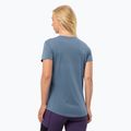 Tricou de trekking pentru femei Jack Wolfskin Vonnan S/S Graphic elemental blue 2
