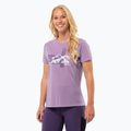 Tricou de trekking pentru femei Jack Wolfskin Vonnan S/S Graphic velvet