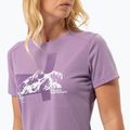Tricou de trekking pentru femei Jack Wolfskin Vonnan S/S Graphic velvet 3