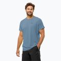 Tricou de trekking pentru bărbați Jack Wolfskin Prelight Trail elemental blue
