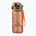 Sticlă turistică pentru copii Jack Wolfskin Smileyworld 500 ml digital orange