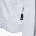 Hanorac pentru femei adidas  Studio Lounge Fleece Full Zip light grey 3