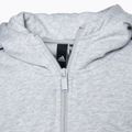 Hanorac pentru femei adidas  Studio Lounge Fleece Full Zip light grey 4