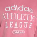 Hanorac pentru femei adidas Retro Luxury Crew rose tone 4