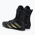 Încălțăminte de box adidas Box Hog 4 negru-galbenă GZ6116 3