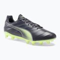 PUMA King Pro 21 FG ghete de fotbal pentru bărbați negru-verde 106549 05