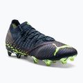 Ghete de fotbal pentru bărbați PUMA Future Z 1.4 FG/AG albastru marin 106989 01