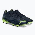Ghete de fotbal pentru bărbați PUMA Future Z 3.4 FG/AG albastru marin 106999 01 4