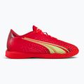 PUMA Ultra Play IT Jr ghete de fotbal pentru copii portocaliu 106927 03 2