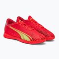 PUMA Ultra Play IT Jr ghete de fotbal pentru copii portocaliu 106927 03 4