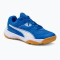 Încălțăminte de volei pentru copii PUMA Solarflash Jr II albastru-albă 10688303