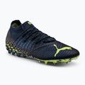 PUMA Future Z 1.4 MG ghete de fotbal pentru bărbați negru-verde 106991 01