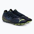 PUMA Future Z 1.4 MG ghete de fotbal pentru bărbați negru-verde 106991 01 5