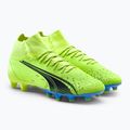 Ghete de fotbal pentru bărbați PUMA Ultra Pro FG/AG galben 106931 01 5