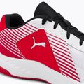 Încălțăminte de volei pentru copii PUMA Varion Jr alb-roșie 10658507 9