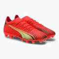 PUMA ghete de fotbal pentru bărbați Ultra Match FG/AG portocaliu 106900 03 4