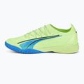 Bărbați PUMA Ultra Ultimate Court ghete de fotbal verde 106894 01 10