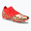 Ghete de fotbal pentru bărbați PUMA Future Z 3.4 Neymar Jr. FG/AG Orange/Gold 107106 01
