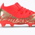 Ghete de fotbal pentru bărbați PUMA Future Z 3.4 Neymar Jr. FG/AG Orange/Gold 107106 01 10