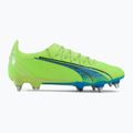 PUMA Ultra Ultimate MXSG ghete de fotbal pentru bărbați verde 106895 01 2