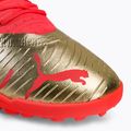 Ghete de fotbal pentru copii PUMA Future Z 3.4 Neymar Jr. TT portocaliu și auriu 107108 01 7