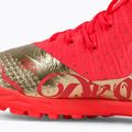 Ghete de fotbal pentru copii PUMA Future Z 3.4 Neymar Jr. TT portocaliu și auriu 107108 01 9