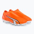 PUMA Ultra Match Ll FG/AG ghete de fotbal pentru copii, portocaliu 107229 01 4
