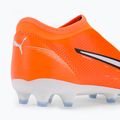 PUMA Ultra Match Ll FG/AG ghete de fotbal pentru copii, portocaliu 107229 01 8