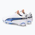 PUMA King Ultimate MXSG ghete de fotbal pentru bărbați puma alb/puma negru/blue glimmer/ultra orange 3