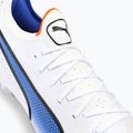 PUMA King Ultimate MXSG ghete de fotbal pentru bărbați puma alb/puma negru/blue glimmer/ultra orange 8