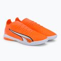 PUMA ghete de fotbal pentru bărbați Ultra Match IT portocaliu 107221 01 4