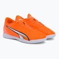 PUMA Ultra Play IT ghete de fotbal pentru copii portocaliu 107237 01 4