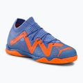 PUMA Future Match IT+Mid JR ghete de fotbal pentru copii albastru/portocaliu 107198 01