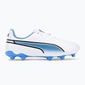 PUMA King Match FG/AG ghete de fotbal pentru copii alb 107266 01 2