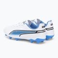 PUMA King Match FG/AG ghete de fotbal pentru copii alb 107266 01 3