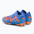 PUMA Future Match FG/AG JR ghete de fotbal pentru copii albastru/portocaliu 107195 01 3