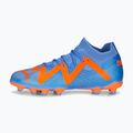 PUMA Future Match FG/AG JR ghete de fotbal pentru copii albastru/portocaliu 107195 01 10